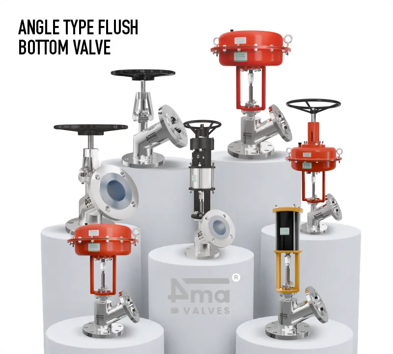 Angle Type Bottom Valves Angle Type Bottom Valves