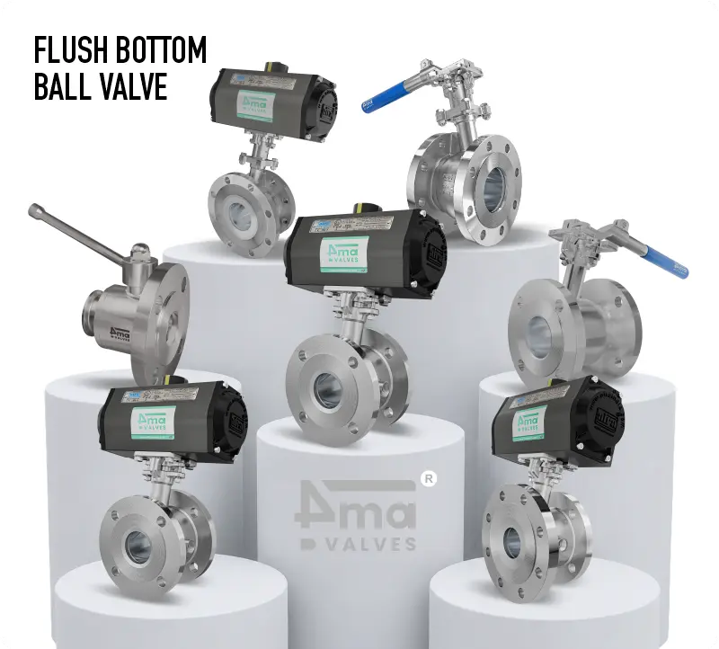 Flush Bottom Ball Valves Flush Bottom Ball Valves