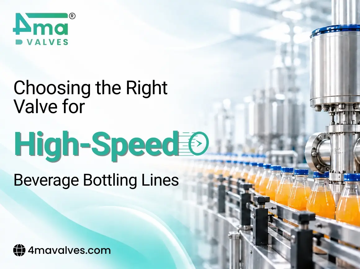 Choosing the Right Valve for High-Speed Beverage Bottling Lines Choosing the Right Valve for High-Speed Beverage Bottling Lines