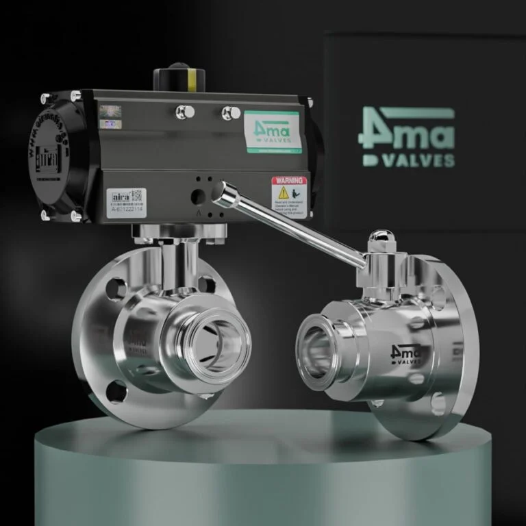 Flush Bottom Ball Valve One Side Flange Other Side Tc End