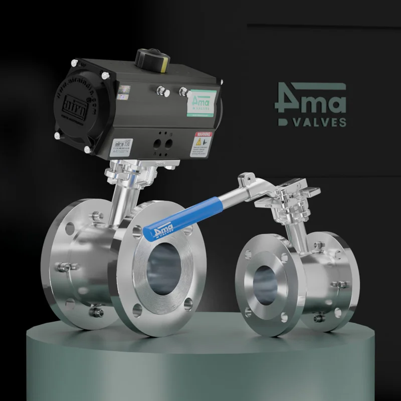 Sanitary Flush Bottom Ball Valve Full Bore