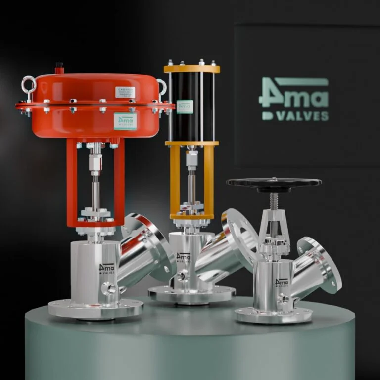 Angle Type Flush Bottom Valve Reduce Bore Jacketed Type