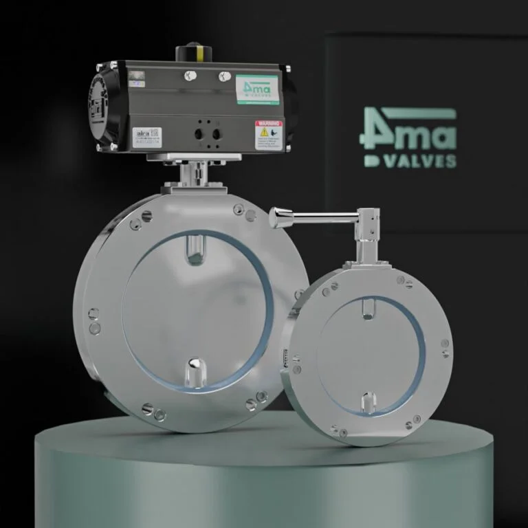 Sanitary Butterfly Valve Wafer End
